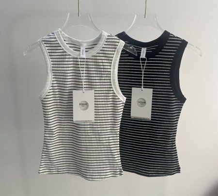 بلوزه بيسك قط مخطط