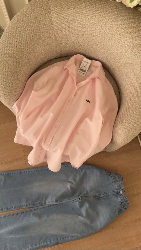 قميص lacoste ساده