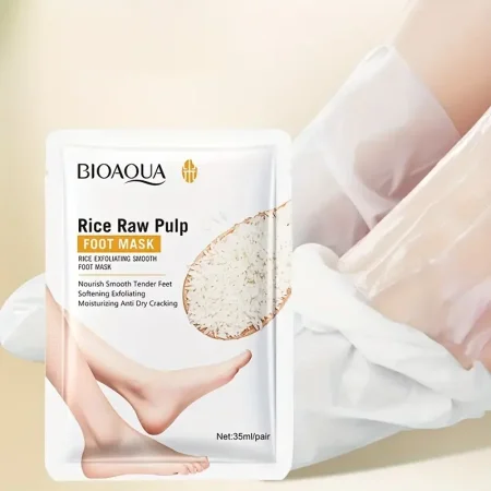 Rice Raw Pulp Foot Mask