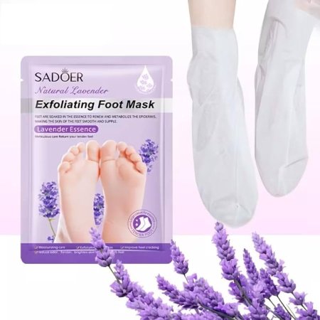 Natural Lavender Exfoliating Foot Mask